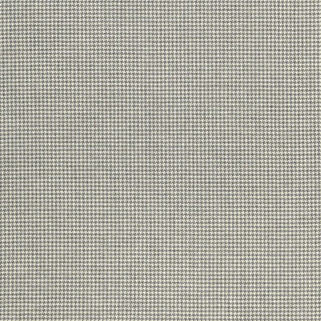Schumacher Huston Wool Houndstooth Oxford Grey Fabric