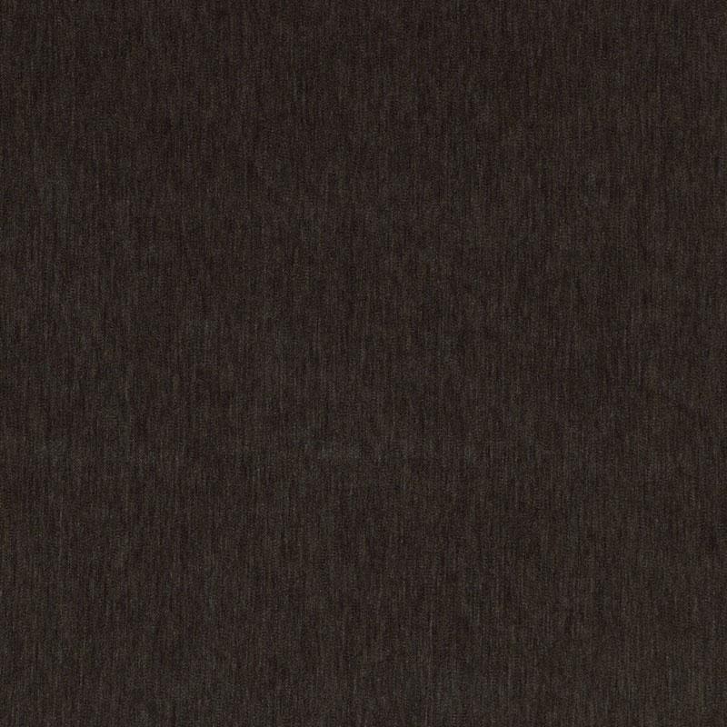 Schumacher Jackson Wool Velvet Black Walnut Fabric
