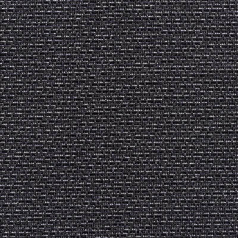 Schumacher Raffia Herringbone Raven Fabric