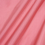 Schumacher Dalton Silk Gingham Cerise Fabric