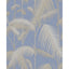Cole & Son PALM JUNGLE STRAW & BLUE Wallpaper