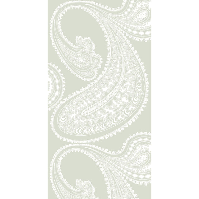 Cole & Son RAJAPUR WHITE/OLIVE Wallpaper