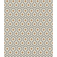 Cole & Son HICKS HEXAGON GOLD/TAUPE Wallpaper