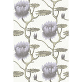 Cole & Son SUMMER LILY LILAC/GRN/WT Wallpaper