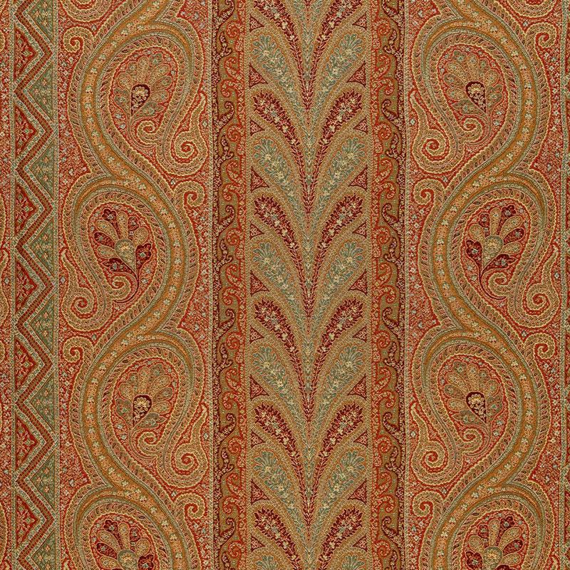Schumacher Chatelaine Paisley Tuscan Fabric