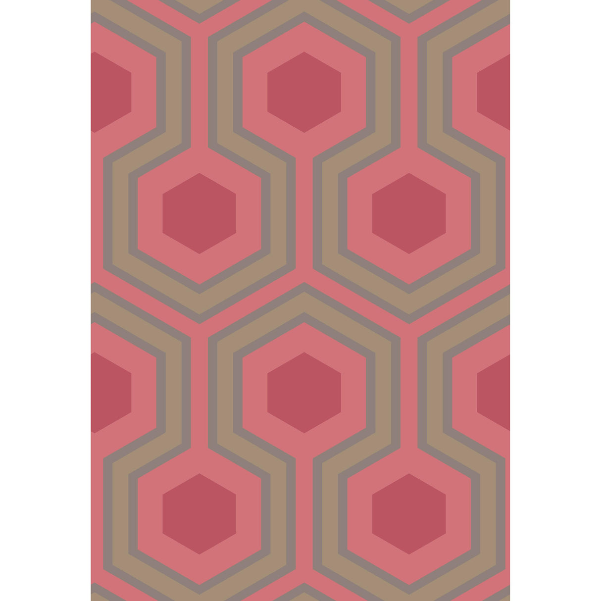 Cole & Son HICKS GRAND RED Wallpaper