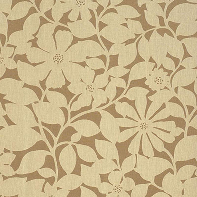 Schumacher Bora Bora Teak Fabric