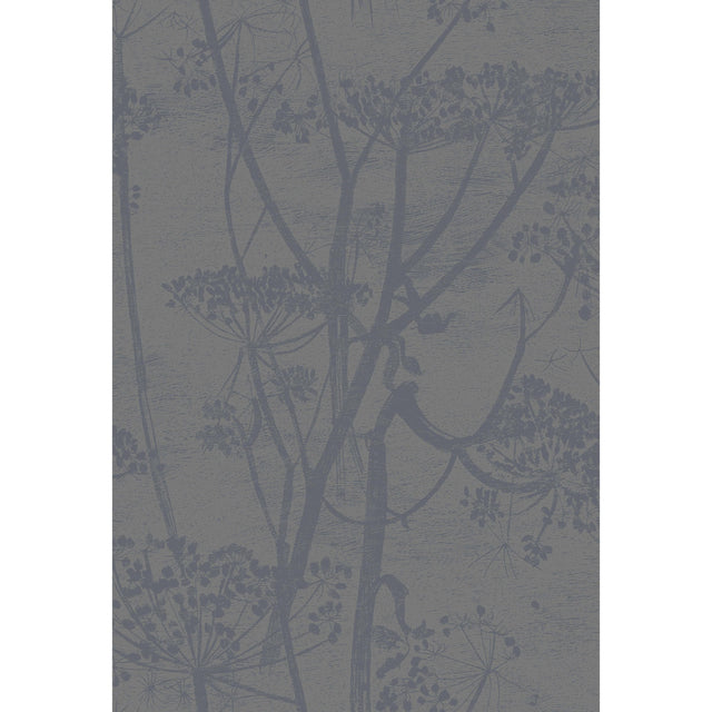 Cole & Son COW PARSLEY GILVER/BLACK Wallpaper