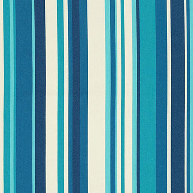 Schumacher Delray Stripe Indoor/Outdoor Marine Fabric
