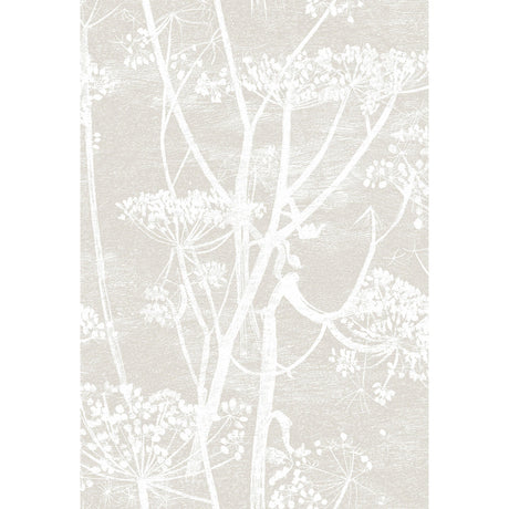 Cole & Son COW PARSLEY LINEN/WHITE Wallpaper