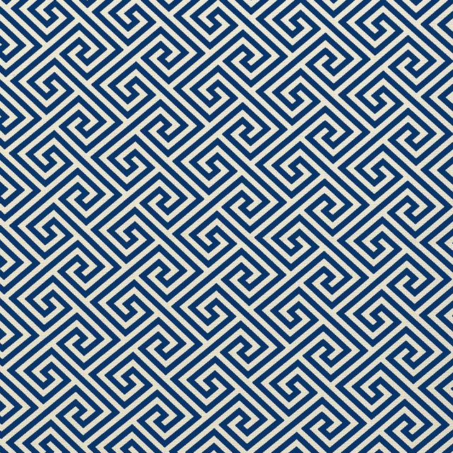 Schumacher St. Tropez Indoor/Outdoor Navy Fabric