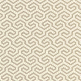 Schumacher Ming Fret Flax Fabric