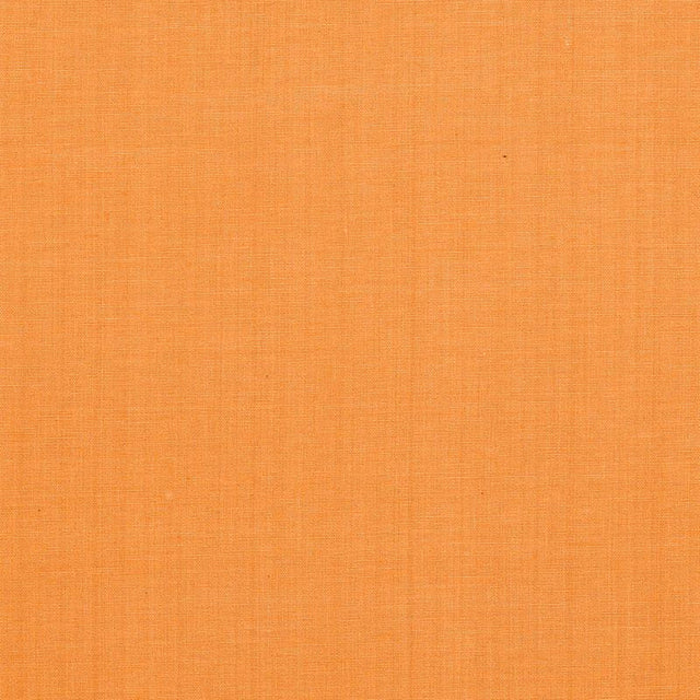 Schumacher Avery Cotton Plain Pumpkin Fabric