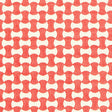Schumacher Nolita Embroidery Coral Fabric