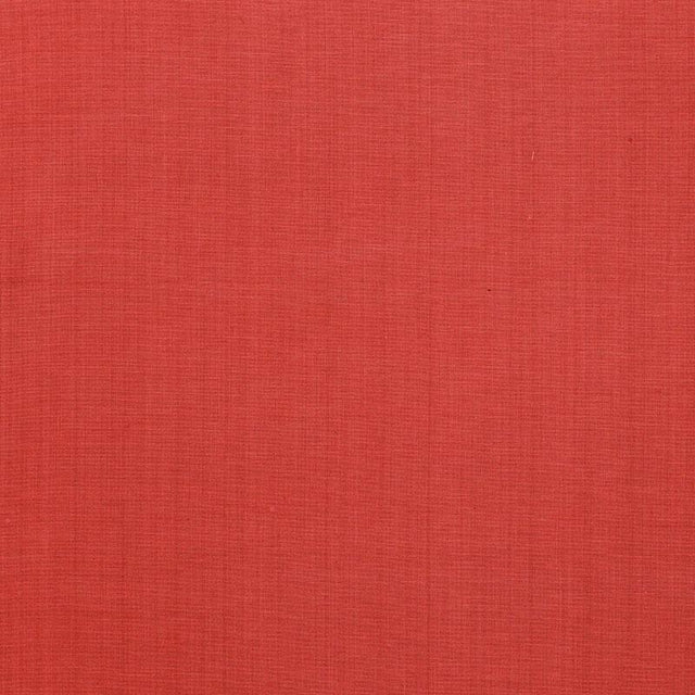 Schumacher Avery Cotton Plain Red Fabric