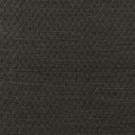 Schumacher Paley Quilted Velvet Smoke Fabric