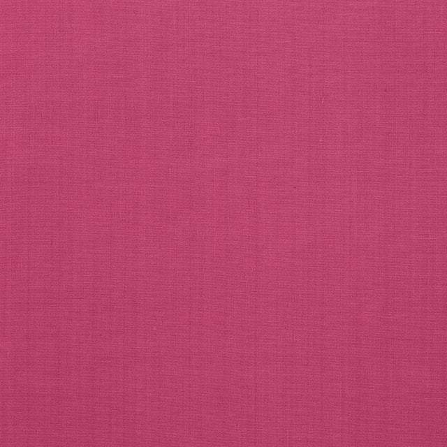 Schumacher Avery Cotton Plain Raspberry Fabric