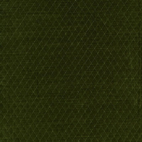 Schumacher Paley Quilted Velvet Loden Fabric