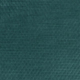 Schumacher Paley Quilted Velvet Peacock Fabric
