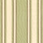 Schumacher Seneca Cotton Stripe Green Tea/Mocha Fabric