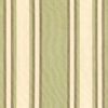 Schumacher Seneca Cotton Stripe Green Tea/Mocha Fabric
