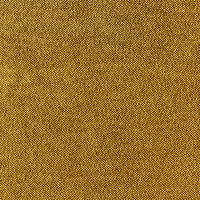 Schumacher Ashcombe Chenille Brass Fabric
