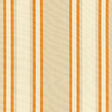 Schumacher Seneca Cotton Stripe Beige/Pumpkin Fabric