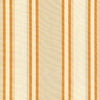 Schumacher Seneca Cotton Stripe Beige/Pumpkin Fabric
