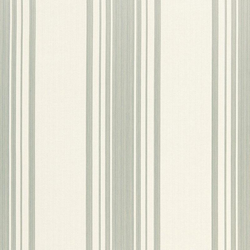 Schumacher Carnegie Cotton Stripe Nickel Fabric