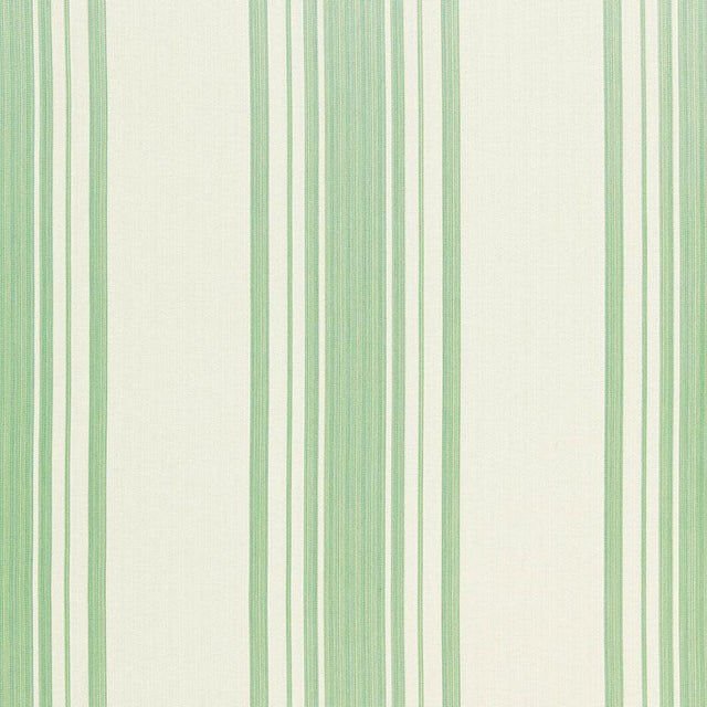Schumacher Carnegie Cotton Stripe Robin'S Egg Fabric