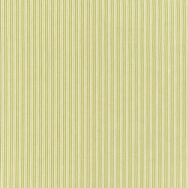 Schumacher Baker Cotton Stripe Ivory /Pear /Sage Fabric