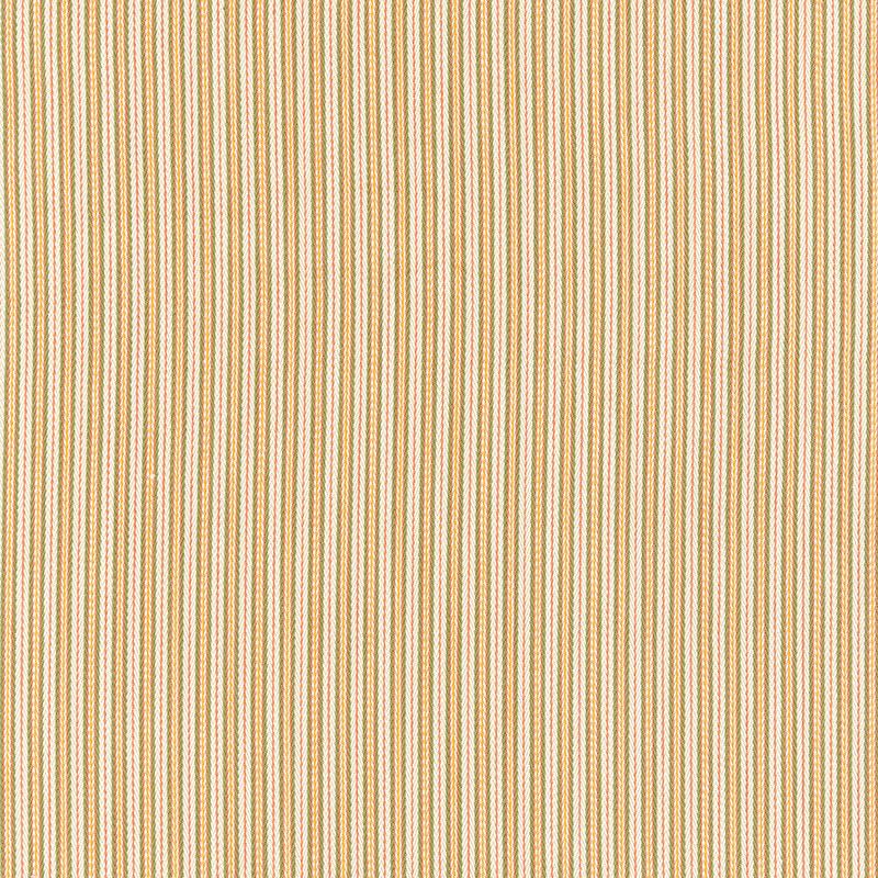 Schumacher Baker Cotton Stripe Ivory/Rose/Sage Fabric