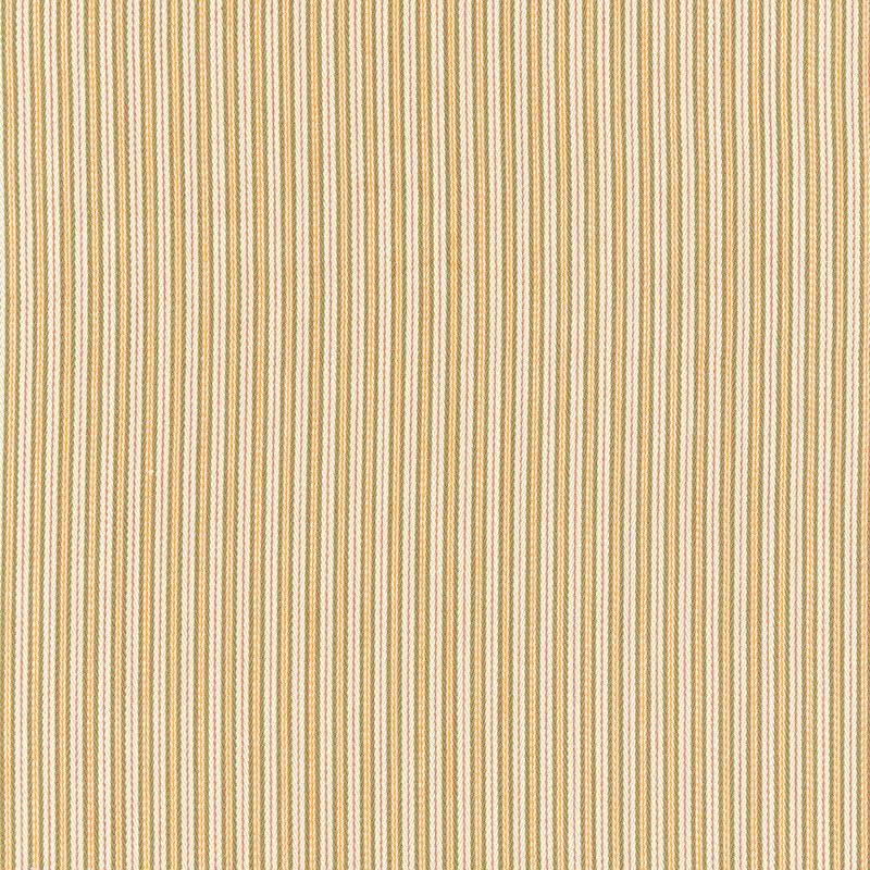 Schumacher Baker Cotton Stripe Ivory/Rose/Sage Fabric