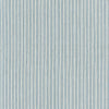 Schumacher Baker Cotton Stripe Ivory/Chambray/Indigo Fabric