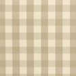 Schumacher Camden Cotton Check Beige Fabric