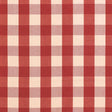 Schumacher Camden Cotton Check Red Fabric