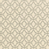 Schumacher Sarana Linen Embroidery Oatmeal Fabric