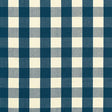 Schumacher Camden Cotton Check Indigo Fabric
