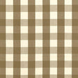Schumacher Camden Cotton Check Mocha Fabric
