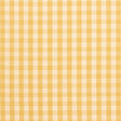 Schumacher Elton Cotton Check Straw Fabric