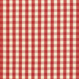 Schumacher Elton Cotton Check Red Fabric