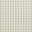 Schumacher Elton Cotton Check Aqua Fabric