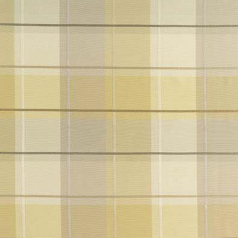 Schumacher Coin Silk Plaid Alabaster Fabric