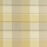 Schumacher Coin Silk Plaid Alabaster Fabric
