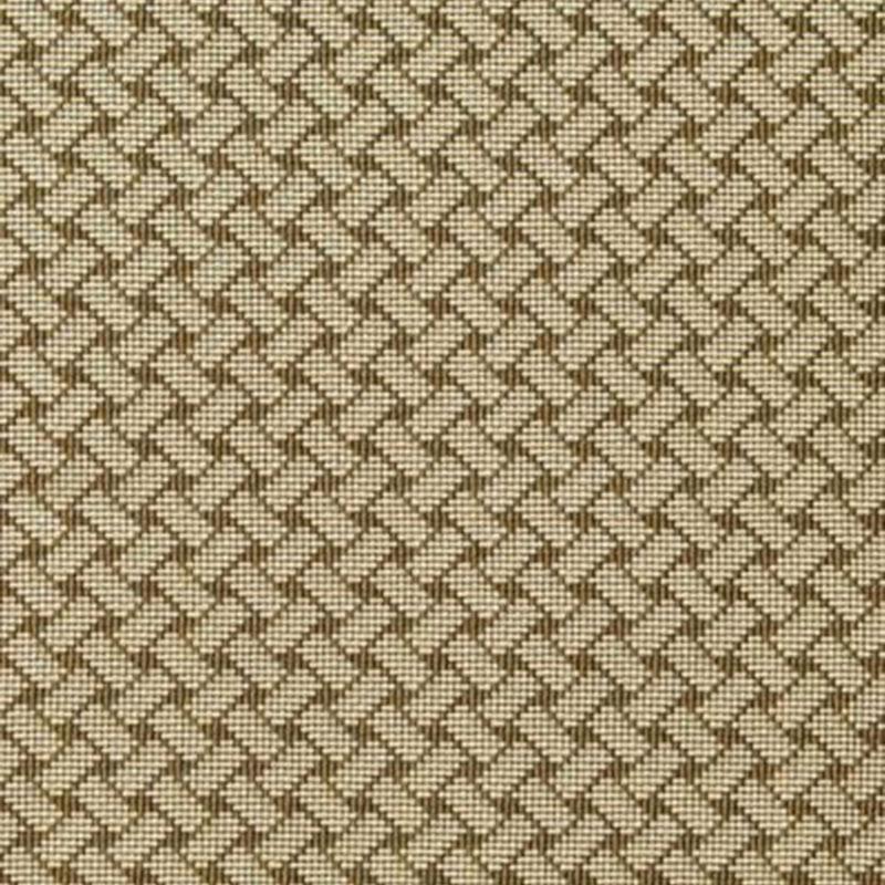 Schumacher Bristol Weave Pingl Taupe Fabric