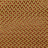 Schumacher Bristol Weave Pingl Pomegranate Fabric