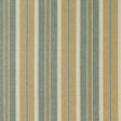 Schumacher Hudson Stripe Aqua Fabric