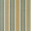 Schumacher Hudson Stripe Aqua Fabric
