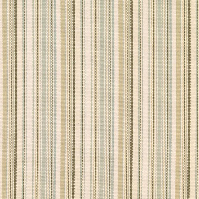 Schumacher Malibu Stripe Stone Fabric