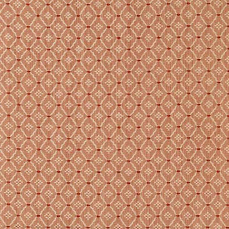 Schumacher Clifton Cotton Strie Coral Fabric